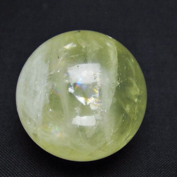 シトリン水晶 丸玉 31mm [T318-6006]