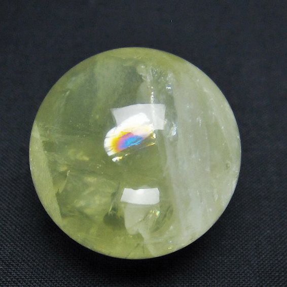 シトリン水晶 丸玉 32mm [T318-6030]