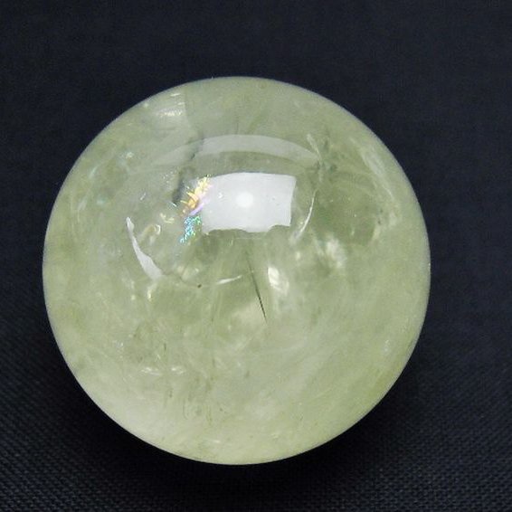 シトリン水晶 丸玉 32mm [T318-6150]