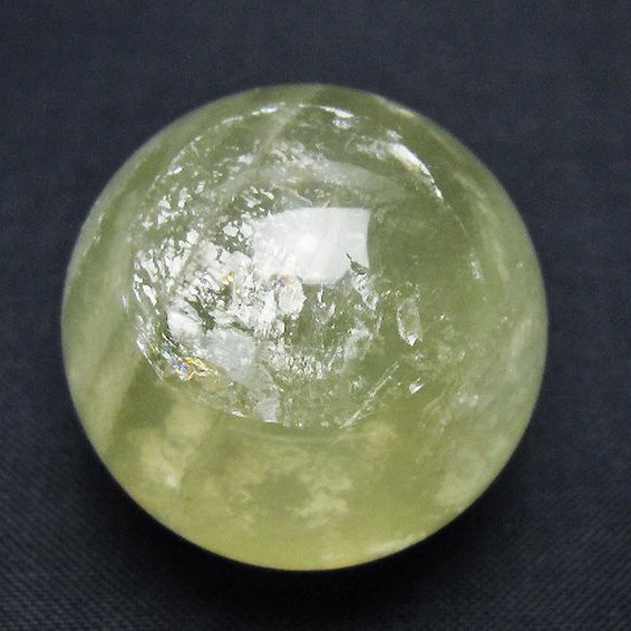 シトリン水晶 丸玉 32mm [T318-6190]