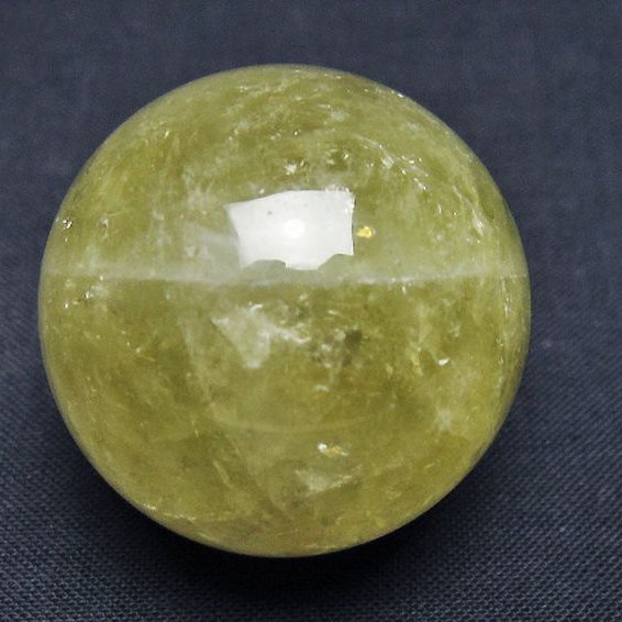 シトリン水晶 丸玉 34mm [t318-6463]