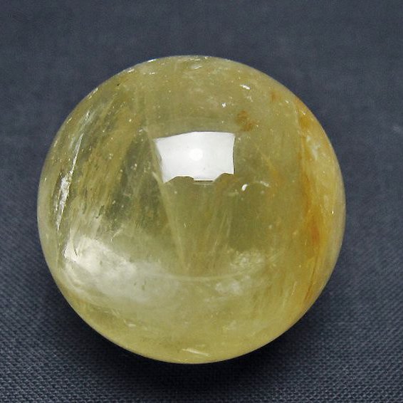 シトリン水晶 丸玉 32mm [t318-6479]