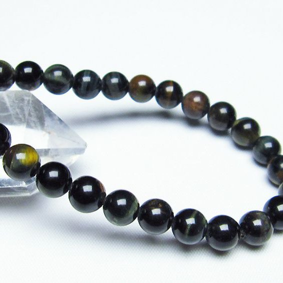 ミックスタイガーアイ ブレスレット 7mm [T32-6818]