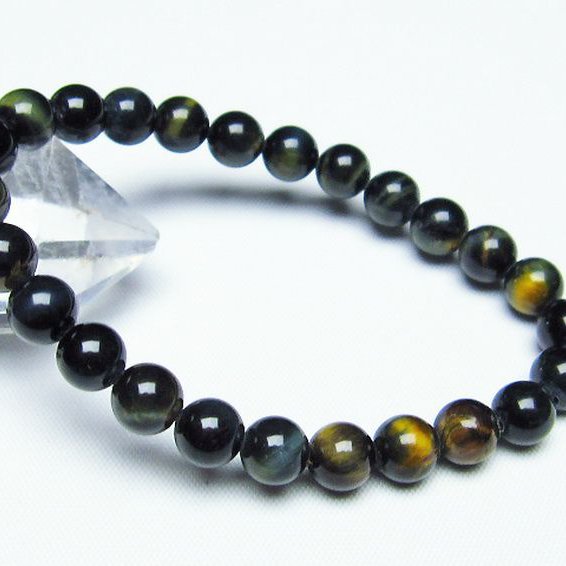 ミックスタイガーアイ ブレスレット 7mm [t32-6833]