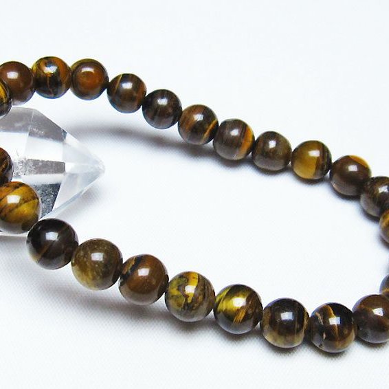 ミックスタイガーアイ ブレスレット 8mm [t32-7243]