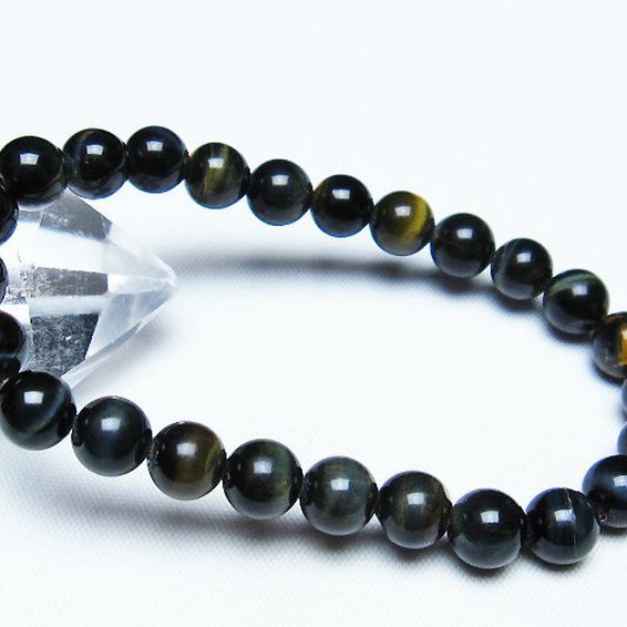 ミックスタイガーアイ ブレスレット 7mm [t32-7301]