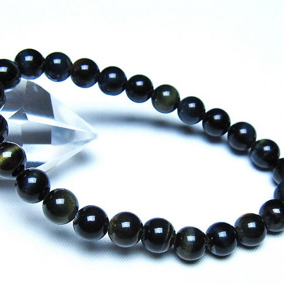 ミックスタイガーアイ ブレスレット 7mm [t32-7467]