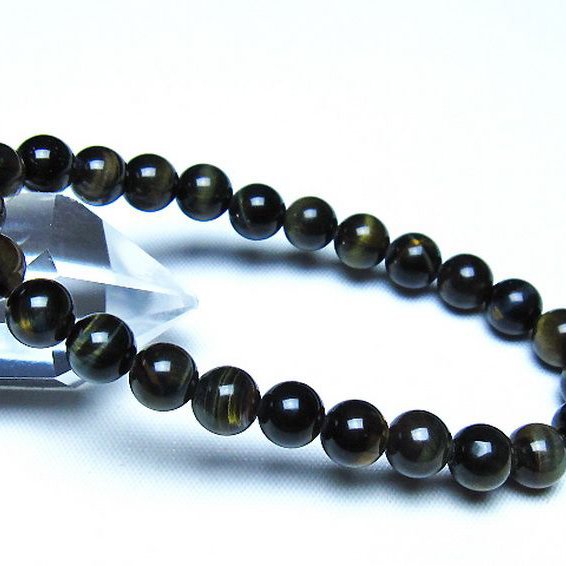 ミックスタイガーアイ ブレスレット 7mm [t32-7475]