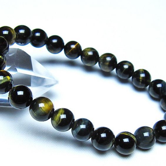 ミックスタイガーアイ ブレスレット 8mm [t32-7495]