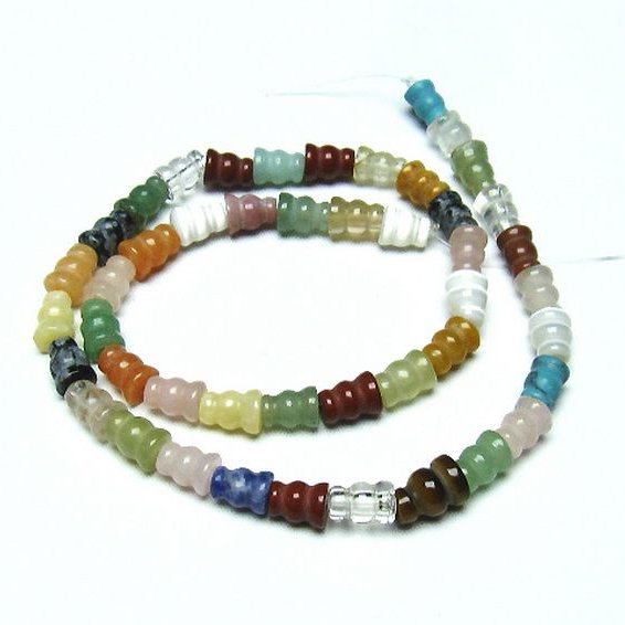 福禄寿 葫芦 ビーズ 一連 0mm [t322-2285]