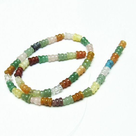 福禄寿 葫芦 ビーズ 一連 0mm [t322-2340]