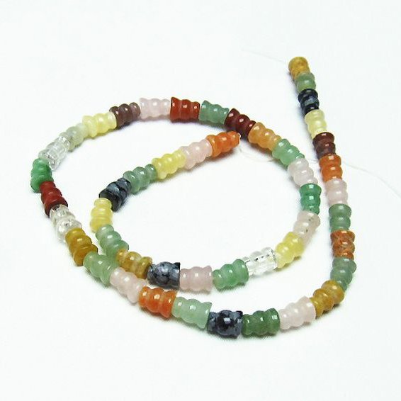 福禄寿 葫芦 ビーズ 一連 0mm [t322-2390]