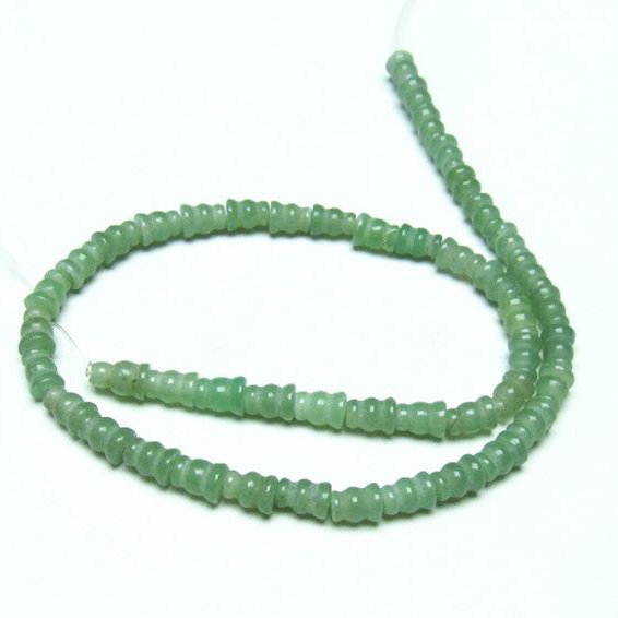 インド翡翠 葫芦 ビーズ 一連 0mm [t322-2444]