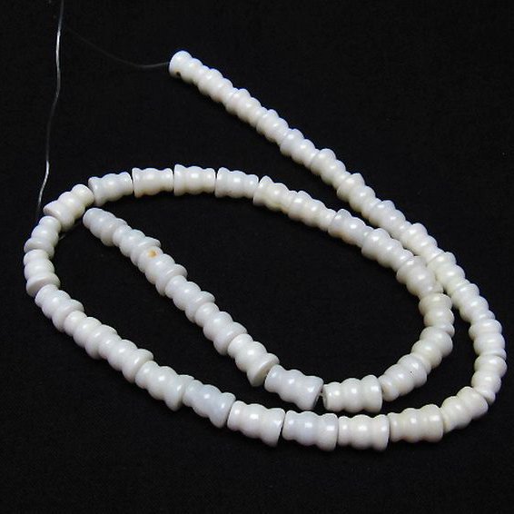 シャコガイ 葫芦 ビーズ 一連 0mm [t322-2501]