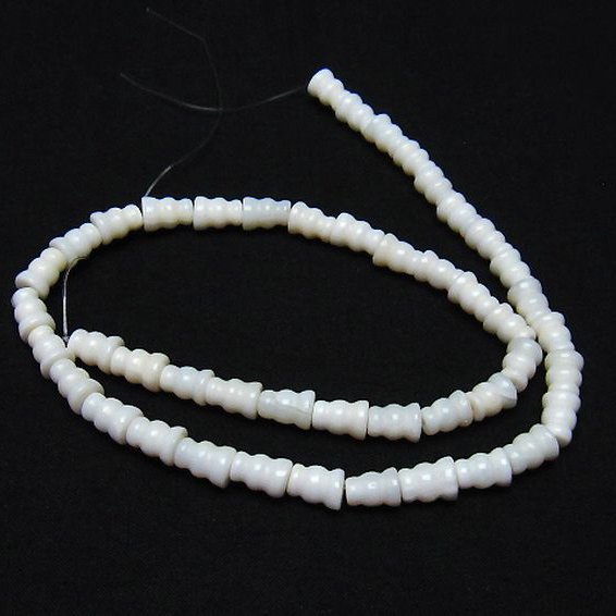 シャコガイ 葫芦 ビーズ 一連 0mm [t322-2506]