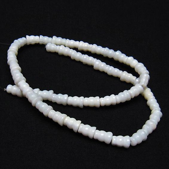 シャコガイ 葫芦 ビーズ 一連 0mm [t322-2509]