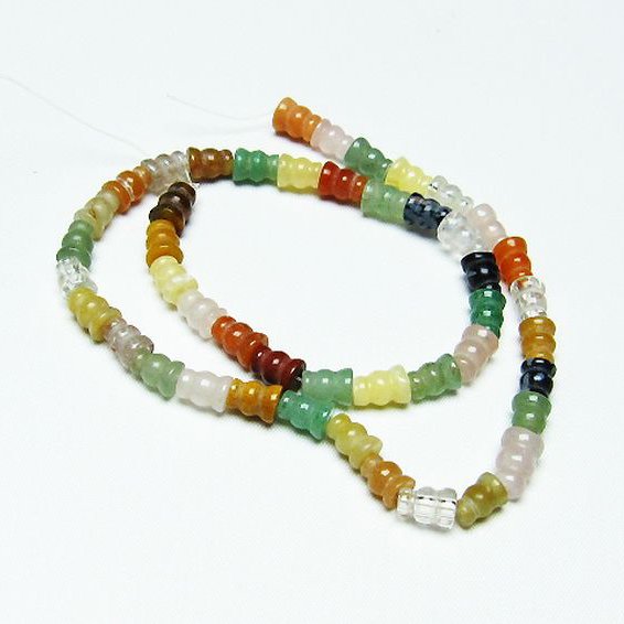 福禄寿 葫芦 ビーズ 一連 0mm [t322-2667]