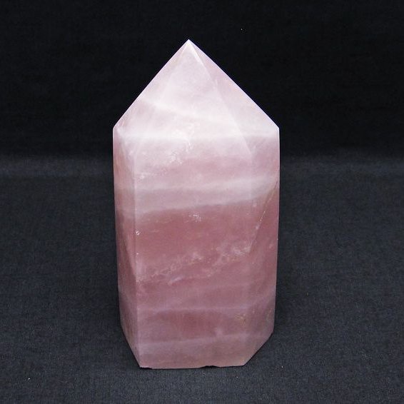 ローズクォーツ 六角柱 [t332-4830]