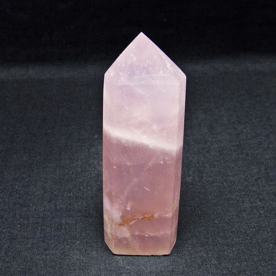 ローズクォーツ 六角柱 [t332-4877]