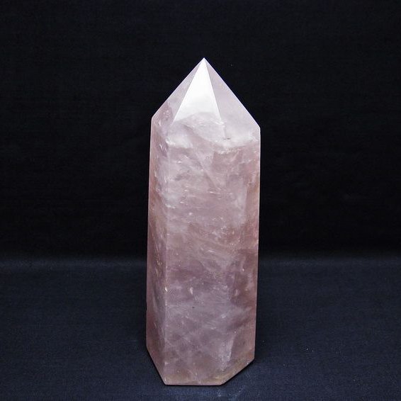 ローズクォーツ 六角柱[T332-5181]