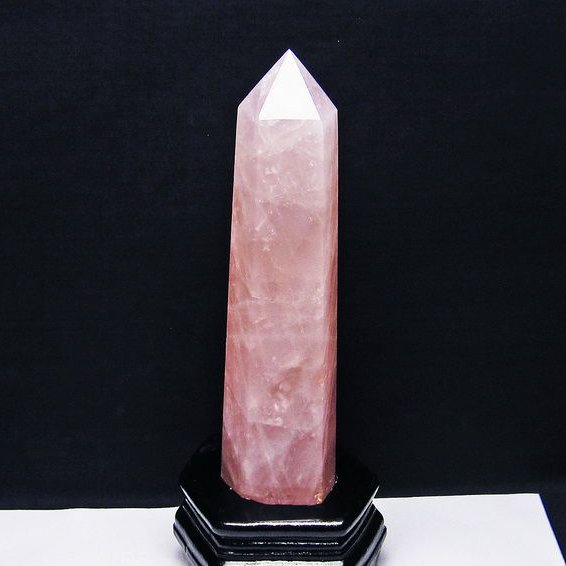 ローズクォーツ 六角柱[T332-5347]