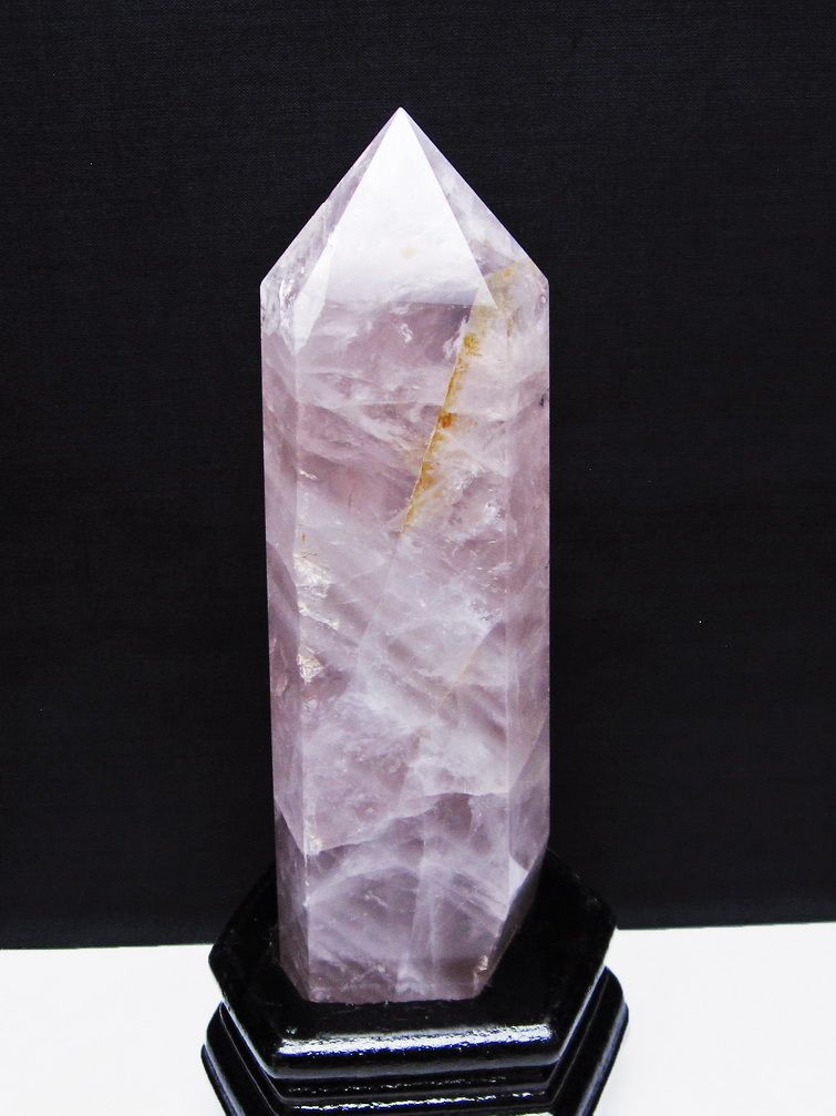 ローズクォーツ 六角柱 [t332-5651]