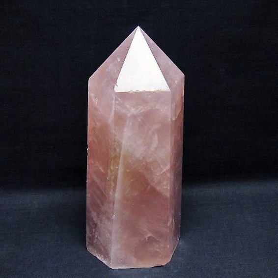 ローズクォーツ 六角柱[T332-5826]