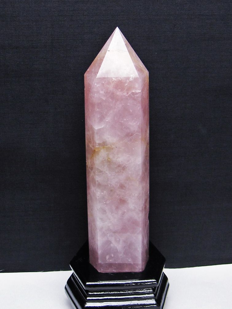 ローズクォーツ 六角柱[T332-5920]