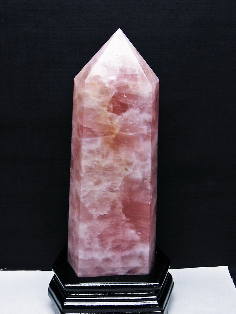 2.2Kg ローズクォーツ 六角柱 [t332-6065]