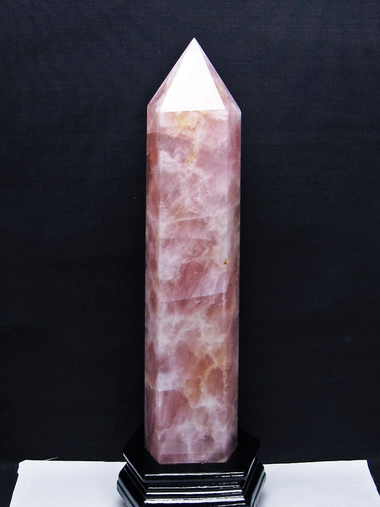 2.2Kg ローズクォーツ 六角柱 [t332-6119]