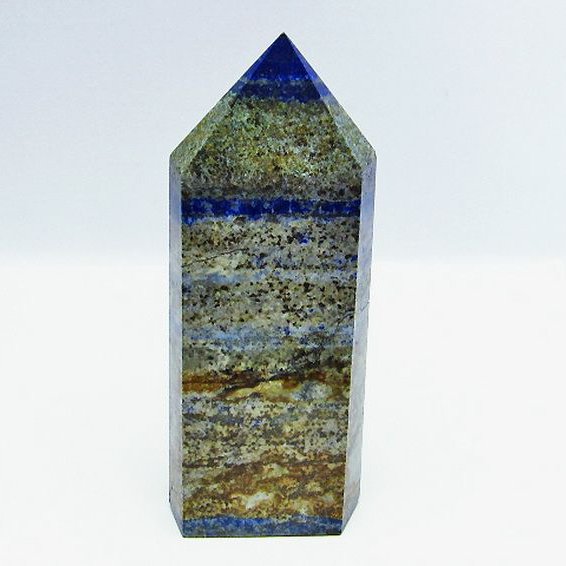 ラピスラズリ 六角柱[T333-2837]