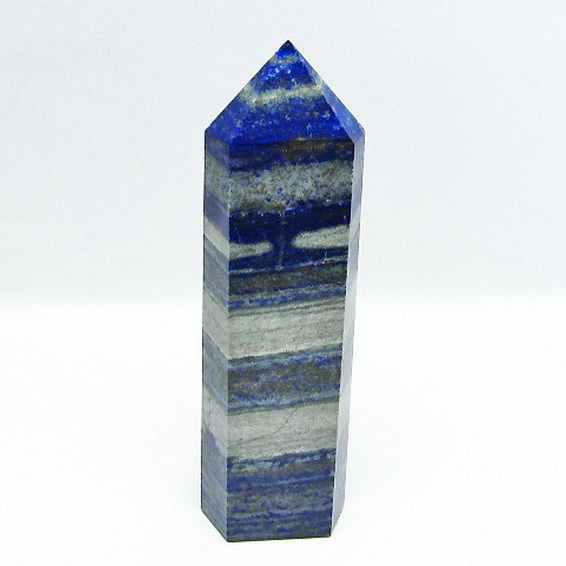 ラピスラズリ 六角柱[T333-3073]