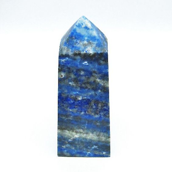 ラピスラズリ 四角柱 ポリッシュポイント[T333-3543]