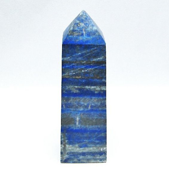 ラピスラズリ 四角柱 ポリッシュポイント[T333-3553]
