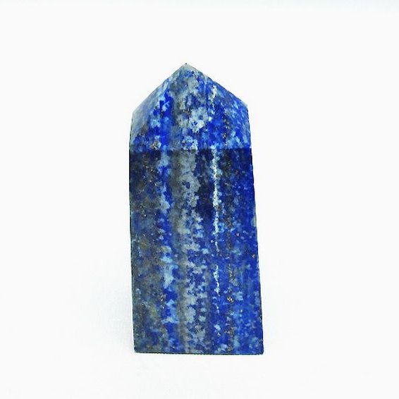 ラピスラズリ 四角柱 ポリッシュポイント[T333-3592]