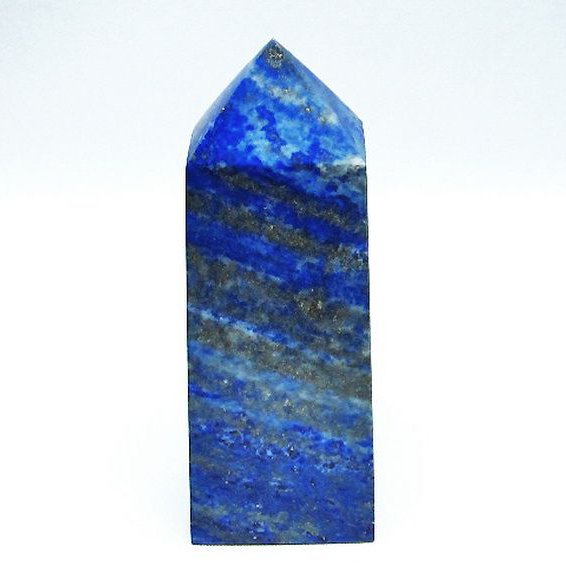 ラピスラズリ 四角柱 ポリッシュポイント[T333-3607]