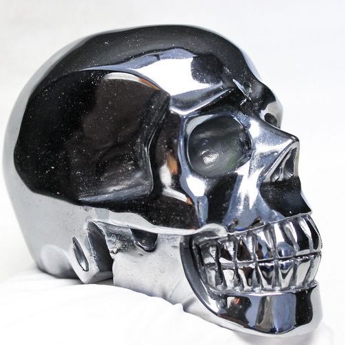 1.5Kg テラヘルツ鉱石 ドクロ[T334-949]