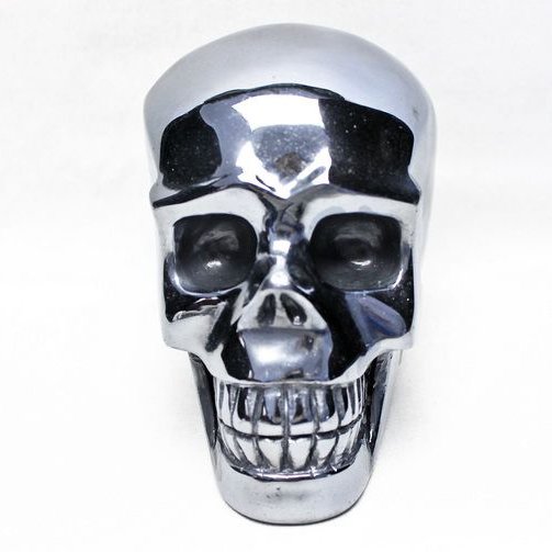 1.5Kg テラヘルツ鉱石 ドクロ[T334-957]