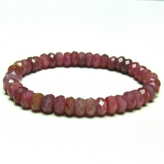 ルビー ブレスレット 8mm [T336-8526]