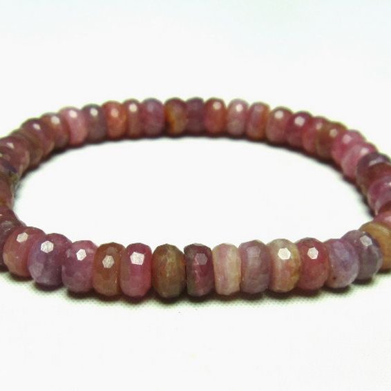 ルビー ブレスレット 7mm [t336-8613]