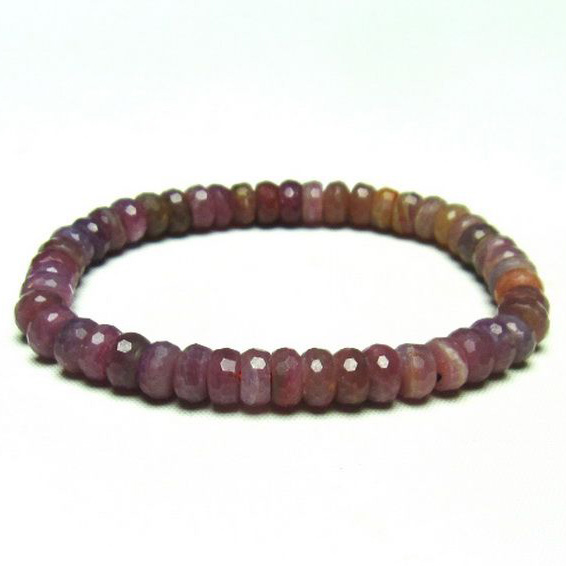 ルビー ブレスレット 7mm [T336-8621]