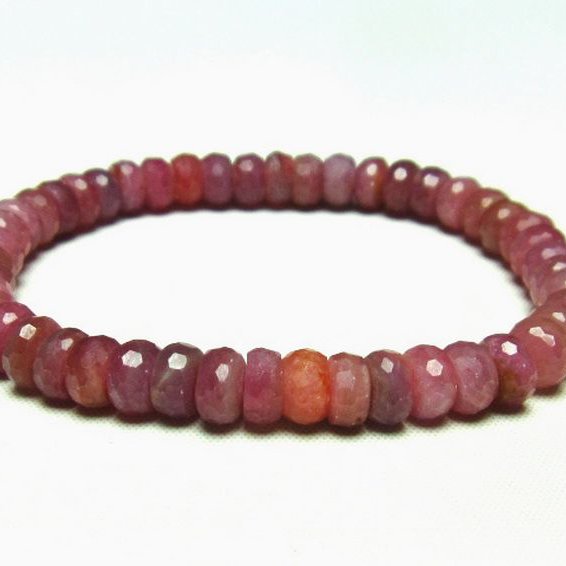 ルビー ブレスレット 7mm [t336-8633]