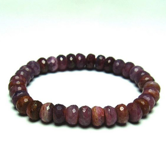 ルビー ブレスレット 9mm [T336-8675]