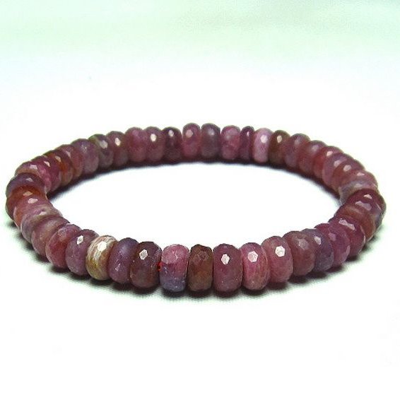 ルビー ブレスレット  8mm [T336-8738]