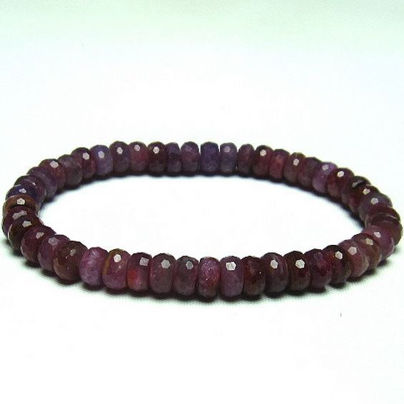 ルビー ブレスレット  7mm [T336-8760]