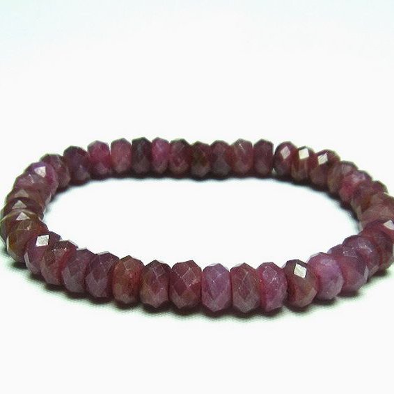 ルビー ブレスレット 8mm [T336-8813]