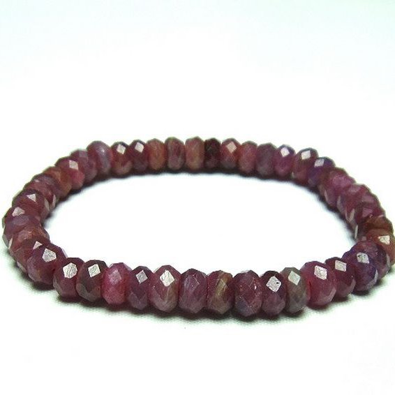 ルビー ブレスレット 8mm [T336-8847]