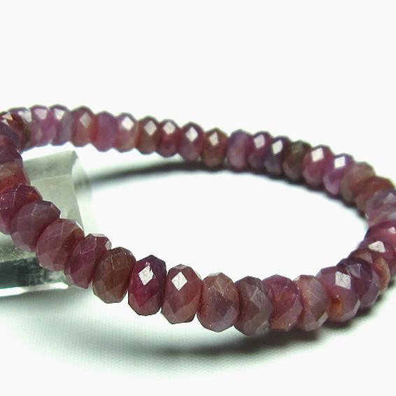 ルビー ブレスレット 8mm [T336-8850]