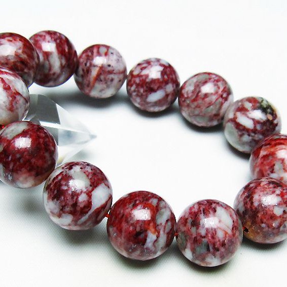 シナバークォーツ　賢者の石 ブレスレット 17mm [T34-13092]