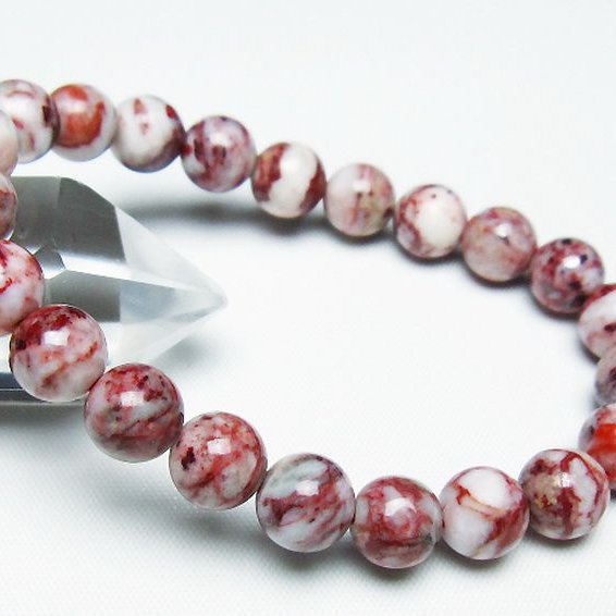 シナバークォーツ　賢者の石 ブレスレット 9mm [t34-13271]